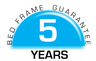 5 year guarantee logo